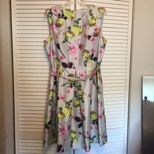 Liz Claiborne Fit & Flare Sleeveless Dress